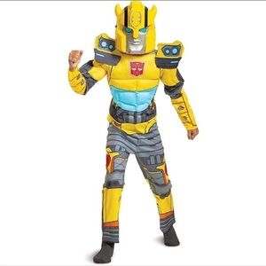 Transformer Yellow Costume size Small 4/6
